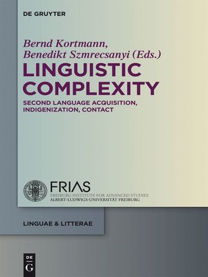 cover image of Linguistic Complexity